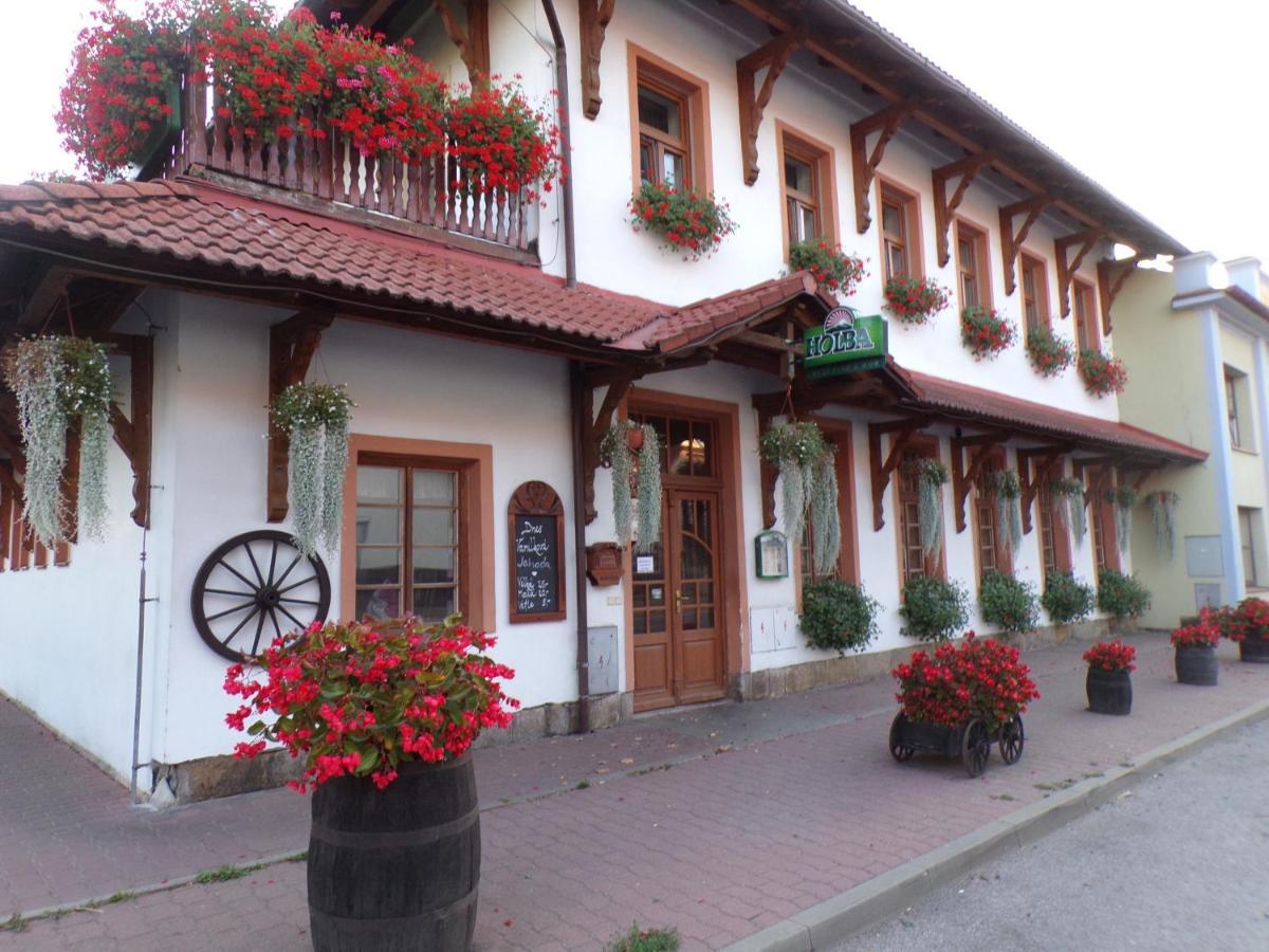 Penzion Restaurace u Helferů Libuň Exterior foto