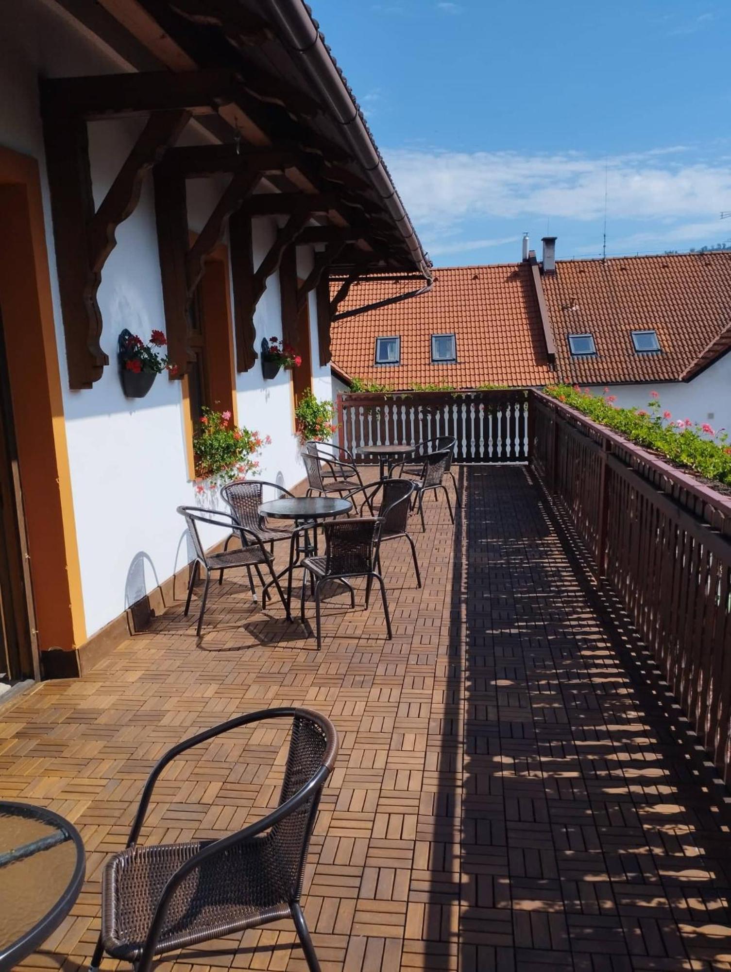 Penzion Restaurace u Helferů Libuň Exterior foto